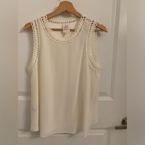 Cinq a Sept Silk Shell Blouse Size Medium